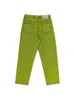 American Polar Skate Co 93 Trendy Brand Washed Green Jeans Mens Street Skate Culture Byxor Lossa breda benbyxor 240428