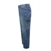 Nowe dżinsy High Street Dżinsy Niebieskie dżinsy imprezowe dżinsy sportowe Koreańskie wersję dżinsy High End i atmosferyczne dżinsy od słynnych marki plażowe dżins