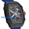 RM Luxury Montres mécanicales Watch Moup Men's Watch RM67-02's E Bastien Ogier Carbon TPT 2024 STF6
