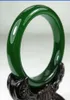 Bracelet de jade vert fine femme 039