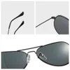 Высококачественные Ray Men Women Glass Lins Sunglasses Vintage Pilot Aviator Wayfarer Brand Bans Bans Uv400 Bans Ben с коробкой и корпусом 3025 3026 9672