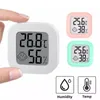 Mini hohe Präzision Elektronisch Innenthermometer Babyzimmer Thermometer Wand montiert trocken und nasse Display-Testinstrument