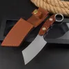 Rosewood rosso lama d2 di alta qualità/g10 g10handle coltelli dritti esterni da pesca tattica a lama fissa coltelli da cucina da cucina