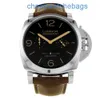 Mens armatorları marina izler Panerai kol saatleri ütomatik hareket saatleri panerai armatür denklemi pam 00601 siyah arapça kadran 47mm çelik wa d717