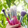 Make -up -Bürsten Jessup Make -up Pinsel Set 25 Professionelle Bürsten natürliche synthetische Basispulver gemischt mit Lidschatten T195 Q240507