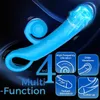 Andere Gesundheit Schönheitspunkte realistische Dildo Vaginal Clitoris Anal Stimulation G Spot Kaninchen Vibrator Erwachsener für Frauen vibrieren Orgasmus Vergnügen Y240503