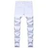 Pantalons de jeans pour hommes en détresse jeans mens de denim créateur de mode marque blanche pour hommes grandes taille 40 42 J240507