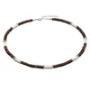 Colliers pendentiels Collier pour hommes coque à coco shell perles rectangulaires surf Hip-hop Design Amours accessoires