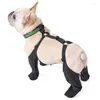 Bottes de suspension pour chiens Bottes imperméables Durable Anti-Dirty Chaussures pour animaux