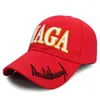 MAGA BRODERY HAT Trump 2024 Black Red Baseball Caps for Election Outdoor Sports Cotton Snapbacks Party Party Q978