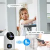 JOOAN 4K PTZ IP Camera 5G WiFi Dual Lens CCTV Security Camera Home Baby Monitor Auto Tracking Color Night Video Surveillance 240422