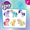 Action Toy Figures Mes petites figurines d'action Set de personnage principal 6 pack Purple Pleasure Cloud Treasure Jenny Collection Kids Toy Cadeaux T240506