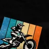 T-shirts voor heren Retro Earth Bicycle T-shirt Mens Motorfiets Off Road Bicycle Rider Retro Cotton T-Shirt Summer O-Neck Harajuku T-shirt Extra grote kledingl2405