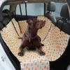 Waterproof Pet Dog Car Seat Cover Protector Printed Scratchproof Back Pad with Printing 240508