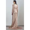 Long Deep Glamorous Prom Dresses A-Line V-Neck ärmar High Front Split Backless Custom Made Zipper Court Gown Evening Dress Plus Size