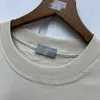 夏のTシャツの男性女性洗浄されたティシャツヴィンテージトップ半袖コットンTシャツ