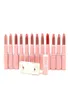 Jenner Lipstick Lippenstifte Matte Sexy Pink Tube gemakkelijk te dragen Long Last 12 Color hele make -up lipstick7205583