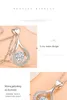 Collier pendentif de créateur de luxe Victoria bijoux luxueux étincelant 925 Sterling Fill Drop Water CZ Diamond Women Pendant Pendants Chain Chain Collier Amourte