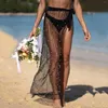 Sommerpack gewickelte Strandkleid Feste Farbbriefe Perlen Bordende Verbreitung falten eleganter Sarongs weiblicher Badeanzug Swimwears