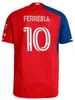 2024 2025 FC Dallas voetbalshirts Chicago White Fire Lletget Paes Ferreira arriola mls jersey voetbal shirts boxall lod pukki hlongwane sw vancouver man kinderen kit