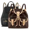 Dames designer tas school rugzakken klassieke mode tas tas rugzak schoudertas met doos