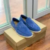 Designer Casual Shoes Suede Loafers Fashion Slip-On LP Dress Shoes Men Sneakers Multicolor Rubber Sole Platform Shoe Outdoor Leather Mules