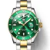 Oulishi Green Water Guard Quartz Fashion Märke Tiktok Men's Watch