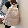Mochilas grandes femininas fofas de backpack de backpack backpack nylon saco de lazer feminino da moda saco de laptop feminino saco de escola wx