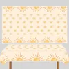 Einweg -Geschirr 1 Set Bohemian Sun Haveable Tischgeschirr Banner für Suns First Birthday Party Decoration Geschenktüte Q240507