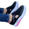 Повседневная обувь розовые кроссовки Женщина женская теннисная холст обувь женская спортивная платформа кроссовки Hollow Out