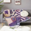 Couvertures textiles ville ins moderne de canapé minimaliste serviette géométrique motif de canapé motif de canapé automne couverture de jet confortable
