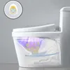 UVC Sterilization Toilet Light 4LED Motion Sensor Activated USB Rechargeable Automatic Toilet Lid Sterilizer for Home Office