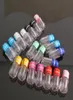 Pill Bottle Clear Empty Portable Thicken Plastic Bottles Capsule Case with colorful Screw Cap Pills Holder Storage Container MYin6321487