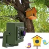 CAMERIA GREEN WiFi Bird Box Audio 1920P 1080P IR Cut Night Vision RTSP FTP Mini IP IPC Nest Bird Watching da 2,8 mm CAMHI 240506