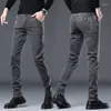 Herren Jeans All-Match-Männer Denim lässige Hochqualität Slim Male Hosen täglich klassische Teenager-Hosen Marke Dropship
