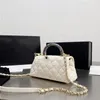 Sac à bandoulière de concepteur de luxe en gros texture caviar mini-sac de messager portable portefeuille pour femmes fashion coco classique sac à main vintage uhbq
