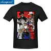 T-shirts pour hommes Retro Cowboy Carter Noir T-shirt décoratif masculin Round Cou à manches courtes Top 100% coton TOPL2405