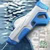 Sand Play Water Fun Gun Toys Electric Automatic Squirt Guns med hög kapacitet för barn Strongest Super Soaker Outdoor Q240408