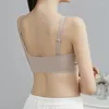 Bras Sports Bra для женских нижних хранений женщина женское нижнее белье сексуальное толкание невидимого бесшовного отжимания.