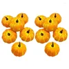 Fleurs décoratives 12pcs Pumpkins artificiels légumes pour l'automne Halloween Thanksgiving Porch Holiday Party Party Decorations