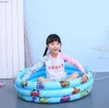 Baignoires sièges Piscine gonflable Piscina baignoire portable baignoire flottante bébé piscine enfant bassin eauter de la fête d'été jouet 90cm wx