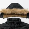 狩猟用ジャケットメンズ冬の厚いフリースウォームパーカスコートフード付きファーカラー風力防止ベルベットサーマルオーバーコート大規模7xl男性