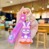 Fashion Cartoon Personagem Chave -Chave de Borracha e Anel Key para Backpack Jewelry Keychain 53016