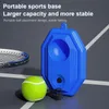 Tennis Racket Single Trainer Childrens Beginners Serve Rebound Training College Students Set 240419