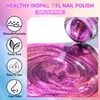 Gel à ongles Makartt Holographic Cat Polon avec un bâton d'aimant 9d trempage des flashs doubles effet dopamine Q240507