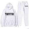 Kleidungssets Kinder Tracksuit Trend Kapuze 2 Stück Set Hoodie Sweatshirt Jogginghosen Sportwear Jogging Outfit Trapstar Boy 221028 Drop Otovx