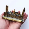 Pomnik miniaturowego Parlamentu Buckingham Tower Bridge Big Ben Model figur Angkor Wat i Holy Homes 240428