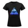 T-shirt Silhouette Gift Silhouette T-shirt T-shirt surdimensionné T-shirts pour femmes