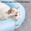 Cat Beds Furniture Round Pet Cat Mat Summer Cooling Mat Ice Pad Dog Cat Sleeping Mats For Small Medium Dogs Cats Breathable Cold Silk Cat Bed S-XL d240508