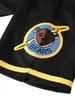 Mens #3 #12 Bad Bear Movie Baseball Jersey Bianco Giallo nero